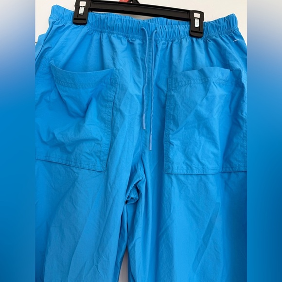 Free People Movement Fly By Night Pants NWOT Size S Wavy Blue - Picture 5 of 10